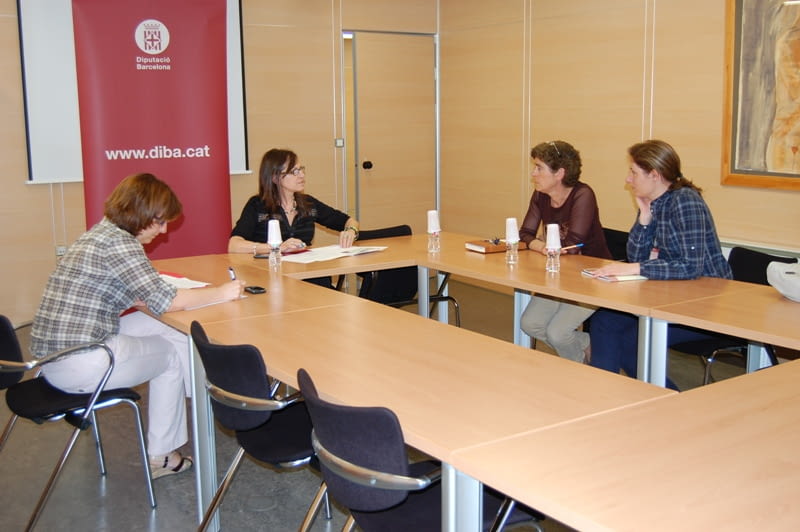 La Fundació Engrunes es reuneix amb la Sra. Angels Nogué