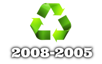 Des de l'any 2008 al 2005